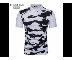TONGYANG 2018 Brand Clothes Mens Polo Shirt Cool Camouflage Printing Top Shirt for Male
