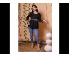 Rayon Embroidery Ladies Top