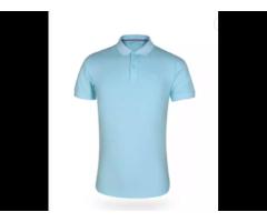 Wholesale High Quality Polo Shirts Mens T-shirt Quick Dry Short Sleeve T-Shirt