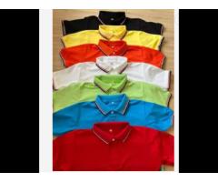 Custom brand polo shirts Short Sleeve 100% Cotton Anti-pilling Golf Polo t Shirt Mens Polo