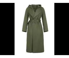 Simple And Elegant Women's Coat Customized Autumn Ladies Overcoat Plus Size Long Sleeve