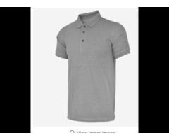 HIGH QUALITY Stand Collar Short Sleeve Polo Shirt Unisex Plain Polo Shirt Polo T-shirt