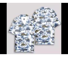 Wholesale 2022 New Collection US Navy Kaman SH-2 Seasprite Hawaiian Shirt