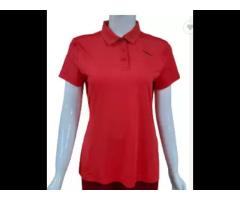 Hot Selling Custom Polo T Shirt For Women's Short Sleeve Girls Cotton Polo Shirt