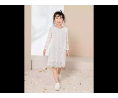Kids Clothes Girl's Lace Princess Girl Dress Kids Children's Clothes in Autumn Long Sleeve