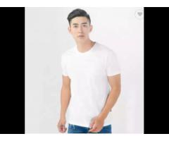 Casual T-shirt Round Neck Cotton T-shirt Custom Color Cheap Price