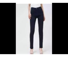 2021 New Fashion Design Skinny Stretch Blue Trousers Women Denim Jeans