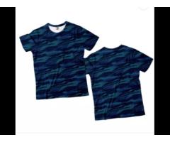 OEM 100% polyester Low MOQ Printed 3D Short sleeve O-Neck Unisex T Shirts