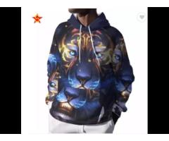Cheap Price Customized Color Printed Sublimation Men Hoodie With Polyester