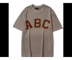 High Quality 210gsm 100% cotton Summer Custom LOGO Print T-shirt Men's Plain T Shirts