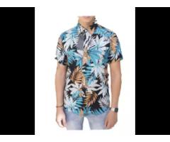 sahulu fashion- Men's Classic Short Sleeve Shirts Formal Men Shirts Clothing best export