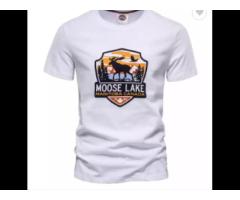 High Quality Custom Printing tshirt Blank 100% Combed Cotton Men T shirt Wholesale
