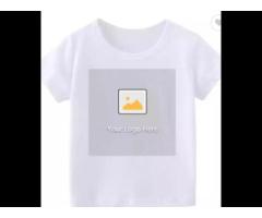 Custom Logo Printing 100% Cotton Short Sleeve Kids T-shirt High Quality From Vietnam