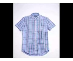 New Brand Short Shirt for Man Customize From Vietnam Manufacture Short Sleeve