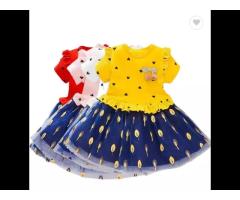 Conyson Wholesale Summer Patchwork Skirt kids clothing Heart Design