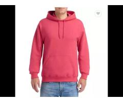 Manufacturer OEM Men Cotton Heavyweight Adult Fleece Hooded Sweatshirt - Image 2