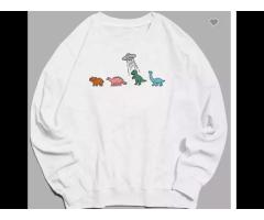 Wholesale New Product Autumn Men Casual Cotton Dinosaur Sweatshirts Crew Neck