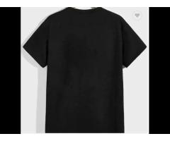 Wholesale Men Oversize Lightweight Breathable T-shirts Custom Print Graphic - Image 2