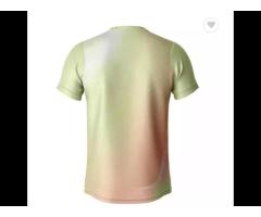 Hot selling Wholesale Custom logo 100% Polyester short sleeve Casual Quick Dry Sports Tshirt - Image 2