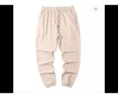 Wholesale 100% cotton custom plus size women's pants trousers stacked sweat pants - Image 3
