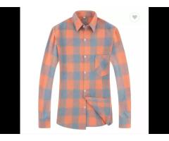 Low-cost processing of men's long-sleeved plaid shirts spring and autumn thin-style shirts - Image 2