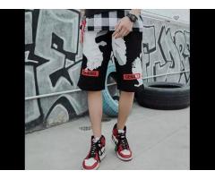 High Quality Anti-Wrinkle Summer Polyester Cotton Men'S Streetwear Shorts - Image 1