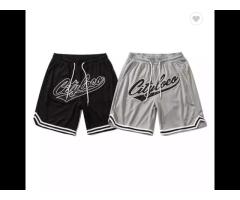 Custom poly basketball 5 inch shorts plain design double layer training nets shorts - Image 2