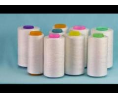 100% polyester virgin yarn Eco-friendly with OEKO-TEX certificates 40/2 raw white sewing