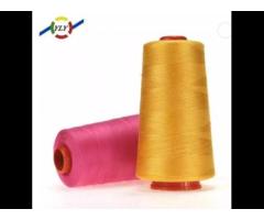 Best Selling Quality jeans sewing thread extra strong polyester thread wholesale in China - Image 1