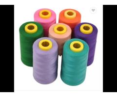 40s/2 5000m 100% spun polyester color sewing thread for tailoring machine