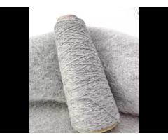 Factory wholesale long hair mink yarn 2/14Nm 60% Angora rabbit hair 40% Nylon fancy blended
