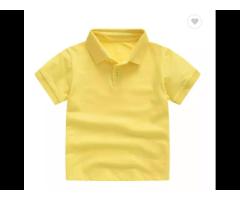 New Design Boys Boutique Clothing Kids 100% Cotton Polo T Shirts For Kids - Image 2