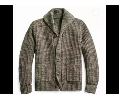 Momlover Custom Men's Cardigan Long Sleeve Knitwear Casual Outdoor Sports men's knit sweater