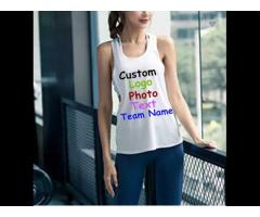 2022 customized spring new sports T-shirt quick drying sports vest female quality - Image 2