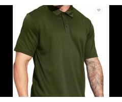 Can custom logo Men's Quick Dry Polo Shirts Polyester Casual Collared Shirts Short Sleeve - Image 2