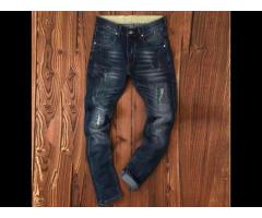 Youth jeans four seasons pants skinny juniors Ripped Frame spot supplies Denim trousers - Image 2