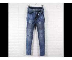 european jeans men skinny pants high quality fashion elastic trousers cotton 100% boys scratch jeans - Image 1