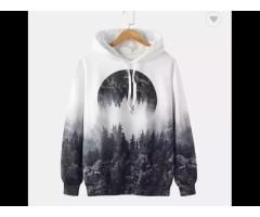 Wholesale high quality men's hoodies 350 gsm 100% Combed cotton fabric custom Printing - Image 1
