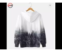 Wholesale high quality men's hoodies 350 gsm 100% Combed cotton fabric custom Printing - Image 2