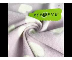 High quality super soft printed polar fleece 100%polyester fabric baby blanket fabric
