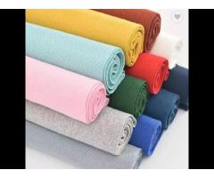 Cheap 50%cotton 50% Polyester Knitted Pique Mesh Fabric 175gsm Polyester Cotton Fabric