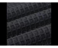 New 84%Nylon 16%Spandex Plain Dyed Soft Hand Feel Single Jersey Grid Jacquard Weft Knitted Fabric