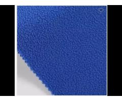 China Factory Promotion 100% polyester anti-pill polar fleece fabric with double brushed fabric
