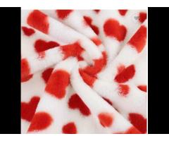 Factory Supply Wholesale High Quality Tip Dyed Long Pile Faux Fur Fabric for Garments Faux Rabbit