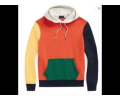 Custom cut and sew hoodie color block hoodie men hoodie multi color - Image 3