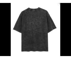 Wholesale Custom Vintage Crew Neck Short Sleeve Cotton Halloween T-Shirts for Men - Image 2
