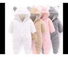 high quality organic cotton newborn baby spring winter rompers wholesale baby clothes - Image 4