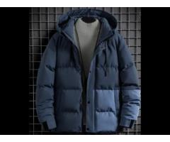 The North Short Windproof Thickened Face Winter Men's Down Trapstar Jacket For Men - Image 2