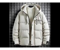 The North Short Windproof Thickened Face Winter Men's Down Trapstar Jacket For Men - Image 3