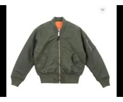 wholesale blank streetwear bomber jacket men custom logo jackets coats bomber unisex